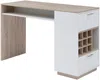 Vente-unique - ANOSKI Barmöbel Holz, Platte BeigeWeiß - B 60 cm x H 100 cm x L 150 cm Bild 3