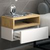 Nachttisch Urbano Goldkraft Eiche 2er Set Vicco Bild 5