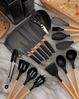 19-tlg Küchenset Messerset & Küchenhelfer Kochbesteck Set Silikon Langlebig und pflegeleicht Bild 3