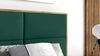 99rooms Umberto Boxspringbett 160x200 cm Velours MONOLITH Grün Bild 3