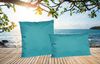 JACK Dekokissen 2er Set Outdoor Lounge Deko Kissen Set 45x45cm + 30x50cm Inkl. Füllung, mit Lotus-Effekt, Robust, Strapazierfähig, für Innen & Außen geeignet Bild 2