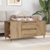 vidaXL Couchtisch Artisan-Eiche 102 x 44,5 x 50 cm Holzwerkstoff 882679 Bild 4