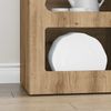 vidaXL Sideboard Artisan-Eiche 40 x 35 x 100,5 cm Holzwerkstoff 891303 Bild 5