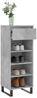 vidaXL Schuhschrank Betongrau 40x36x105 cm Holzwerkstoff 831472 Bild 4