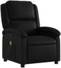 vidaXL Massage-Relaxsessel, Kunstleder, Schwarz 3205899 Bild 3