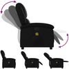 vidaXL Massage-Relaxsessel, Kunstleder, Schwarz 3205899 Bild 5