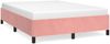 vidaXL Bettgestell Rosa 140x190 cm Samt 347323 Bild 2