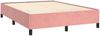 vidaXL Bettgestell Rosa 140x190 cm Samt 347323 Bild 4
