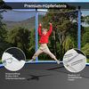 COSTWAY Trampolin mit Leiter Sprungmatte Sicherheitsnetz & Randabdeckung Trampolin Komplettset, Ø 305cm Bild 3