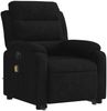 vidaXL Massagesessel mit Aufstehhilfe Elektrisch Schwarz Samt 3205131 Bild 4