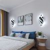 Riserva LED Wandstrahler 22W Energiespar Wandleuchte,kreative Aluminium Lampe,LED Drehleuchte, Kein Flimmern, Augenschutz-Design, für Korridore, Gänge, Cafés Bild 2