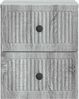 vidaXL Wandmontierter Nachttisch 2 pcs Graues Sonoma 33 x 34,5 x 40 cm 897968 Bild 5