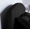 Meisterbetten Boxspringbett Huss 120x200 in VS-Schwarz, Matratzenbezug Nano, Ergoflex-Topper Bild 5