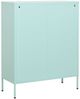 vidaXL Lagerschrank Minzgrün 80x35x101,5 cm Stahl 336158 Bild 4