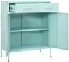 vidaXL Lagerschrank Minzgrün 80x35x101,5 cm Stahl 336158 Bild 5
