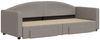 vidaXL Tagesbett Ausziehbar mit Schubladen Taupe 80x200 cm Stoff 3197222 Bild 3