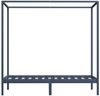 vidaXL Himmelbett-Gestell Grau Massivholz Kiefer 90 x 200 cm 283274 Bild 3