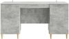 vidaXL Schreibtisch mit Tür Betongrau 142,5 x 50 x 75 cm Holzwerkstoff 3414597 Bild 4