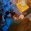 Philips LED Deckenleuchte Bliss 35W DC-Ventilator 28W, einziehbare Rotorblätter, Glitzeroptik, CCT - über Fernbedienung, Dimmer, Dimmfunktion, Ein-/Ausschalter, Farbsteuerung, Fernbedienung, Infrarot inkl, Memoryfunktion, Ventilatorfunktion, dimmbar üb... Bild 3