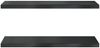 vidaXL Wandregale 2 Stk. 100x30 cm Schwarz Edelstahl 30288 Bild 5