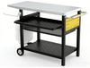 GarveeMore Beistelltisch Outdoor Grill Cart mit drei Regal Pizza Ofen Tisch Bild 4