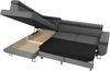 Ecksofa Fonti Cord (Farbe: Poso 05, Seite: Rechts) Bild 4
