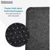 Dynamic 24 Rubberneck Filz Sitzkissen, Dunkelgrau, 4 Stück (1er Pack), eckig Bild 3