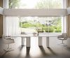 Esstisch Edge 300x100 Keramik Laminam®Statuarietto Weiß Pilier Metall Weiß Bild 4