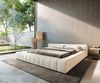Polsterbettgestell Espazio 180x200 cm Bouclé Soft Beige mit Stauraum Bild 1