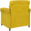 vidaXL 1-Sitzer Sofa Gelb 88 x 83 x 95 cm Samt 42033932 Bild 5