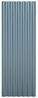 vidaXL Dachpaneele 12 Stk. Verzinkter Stahl Grau 100x36 cm 319143 Bild 4