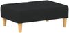 vidaXL Fußhocker Schwarz 77x55x31 cm Stoff 4007364 Bild 2