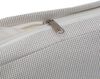 Set Bartisch + 2x Barhocker HWC-Q12, Barstuhl Stehtisch, Polyrattan Olefin (210 g/m²) ~ weiß Bild 4