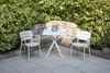 Stapelstuhl Utah Gartenstuhl Bistrostuhl Kunststoffstuhl Grau Bild 2
