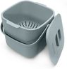 YourCasa Biomülleimer Küche 4L Komposteimer für alltäglichen Biomüll Behälter - Spülmaschinenfest - Geruchsdicht - Sieb - Bio Mülleimer klein mit Deckel Eimer Bioabfallbehälter Biotonne (4L Mint) Bild 5
