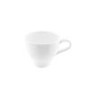 12 Tlg. Mokkatassen Set in Weiß mit Riffle Design mit Untertasse und Henkel Bild 3