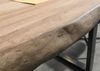 Baumtisch Mango 160x90x77 beige lackiert / U-Beine anthrazit glänzend FREEFORM 5 Bild 5