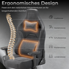 Gaming-Stuhl mit luxuriösem Wildlederimitat – ergonomisch, großzügige Sitzfläche, verstellbare Rückenlehne 90°–135°, 3D-Armlehnen,Grau Bild 4