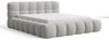 Chilly Möbel Polsterbett Stone Grau Bouclé Stoff 200x200 cm mit Stauraum Quelle 83 Bild 4