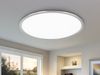 Trio Deckenleuchte PHOENIX incl. 1x SMD LED, 31W · 1x3600lm, 3000K, nickel matt (674096207) Bild 5