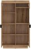 Wohnwand >Delamar< (3-teilig) in Coast Evoke Eiche Dekor - 266x165x40 (BxHxT) Bild 5