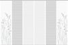 Vision S Schiebegardine GRASIL 6er SET (6 St), Paneelwagen, blickdicht, Bambus-Optik, Digital bedruckt Bild 3