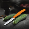Victorinox Küchenmesser 10cm Swiss Classic (Mittelspitz, Ergonomischer Griff, Spülmaschinengeeignet) orange Bild 2