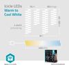 NEDIS SmartLife Weihnachtsbeleuchtung Eiszapfen Wi-Fi Warm bis kühlen weiß 400 LED's 8.00 m Android™ / IOS Bild 3