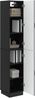 vidaXL Schrankset 2 pcs Schwarz Holzwerkstoff 3416791 Bild 2