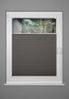 ondeco Plissee Thermo für Fenster innen, Montage in Glasleiste mit Spannschuh, Sonnenschutz-Rollo, Lichtschutz und blickdicht, leichte Verdunkelung, Dunkelgrau, B): 41-50 cm, H): 101-150 cm Bild 3