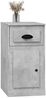 vidaXL Beistellschrank mit Schublade Betongrau 40x50x75 cm 816484 Bild 4