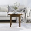 Couchtisch, Sofatisch Honigbraun Ø 55x45 cm Massivholz Kiefer Bild 3