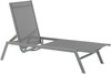 Gartenliege Metall Grau VERNAZZA Bild 5