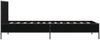 vidaXL Bettgestell Schwarz 90x190 cm Holzwerkstoff und Metall 845562 Bild 5